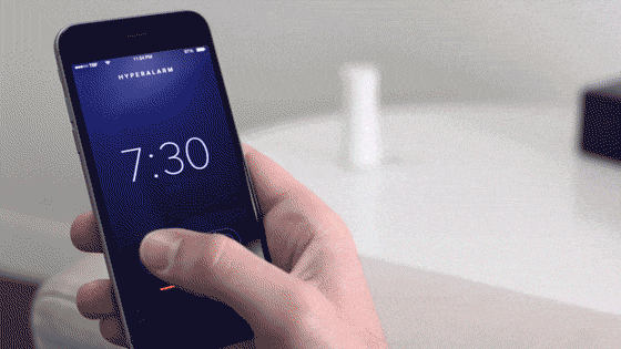 HyperAlarm smart alarm clock