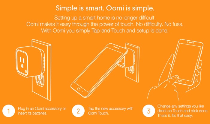 Oomi Tap-and-Touch