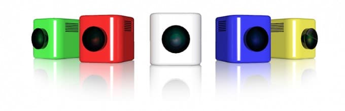VisionCube vidéoprojecteur connecté