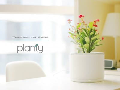 Planty pot fleurs intelligent