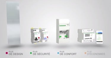 tableau électrique connecté Schneider Electric