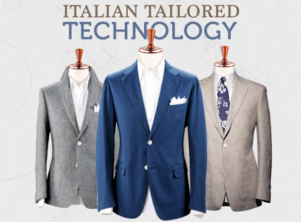Italian Tailored Technology costume connecté