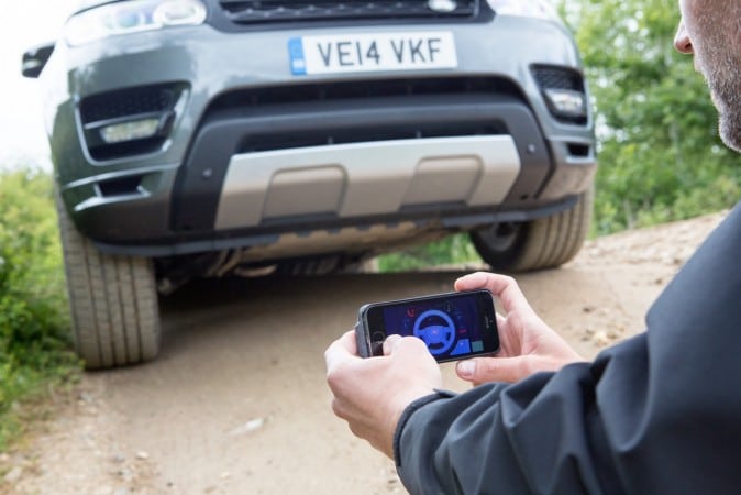 Smart Car Range Rover prototype application