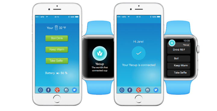 Yecup Tumbler connecté mug