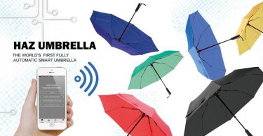 HAZ parapluie automatique connecté intelligent