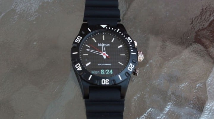 Martian Voice Command smartwatch