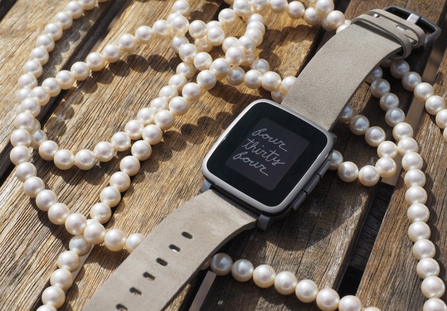 Pebble Time Steel