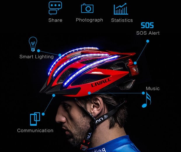 Livall - Un casque de vélo intelligent - Le Blog Domotique