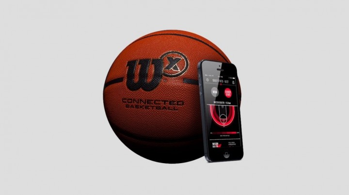 Wilson X ballon de basket connecté intelligent