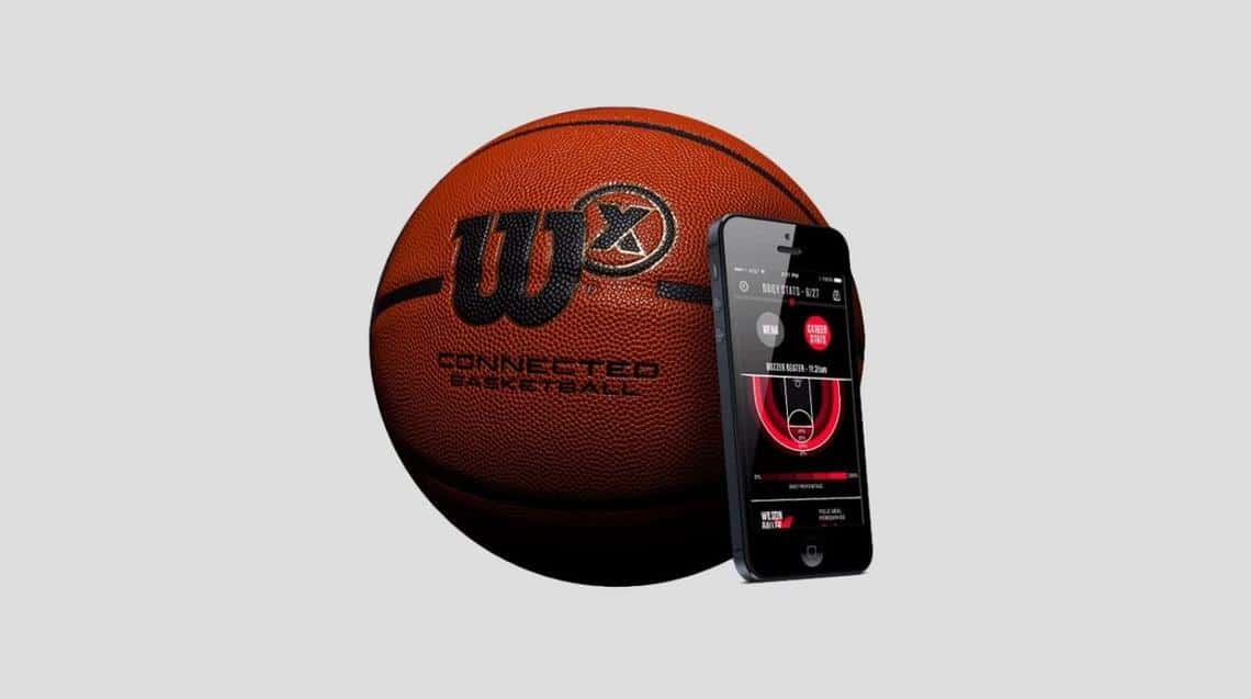 Wilson X ballon de basket connecté intelligent 