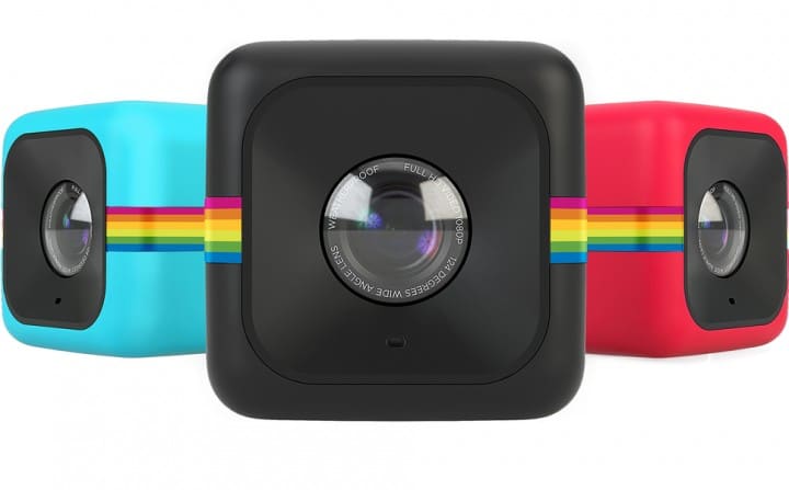 Polaroid Cube + action camera