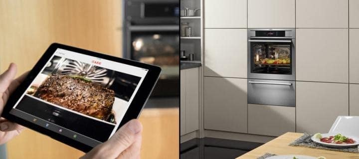 four connecté AEG Pro Combi Plus Smart