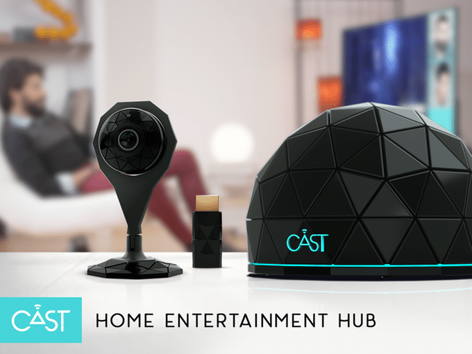 Cast hub connecté divertissements