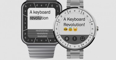 TouchOne application clavier smartwatch