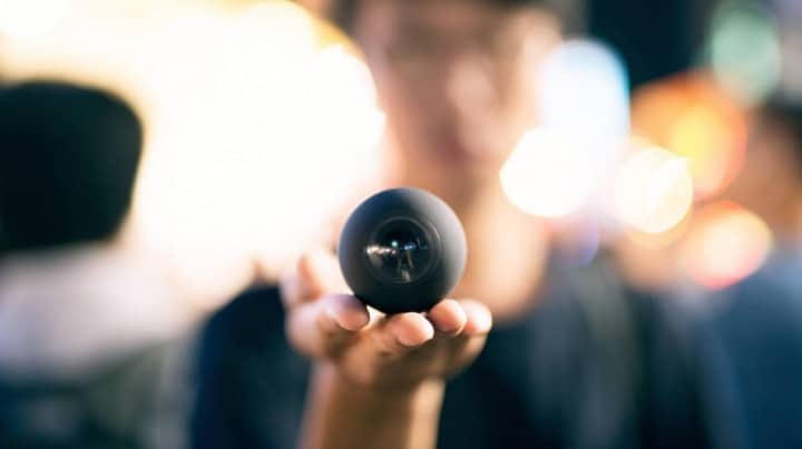 Luna caméra vidéo à 360 degrés