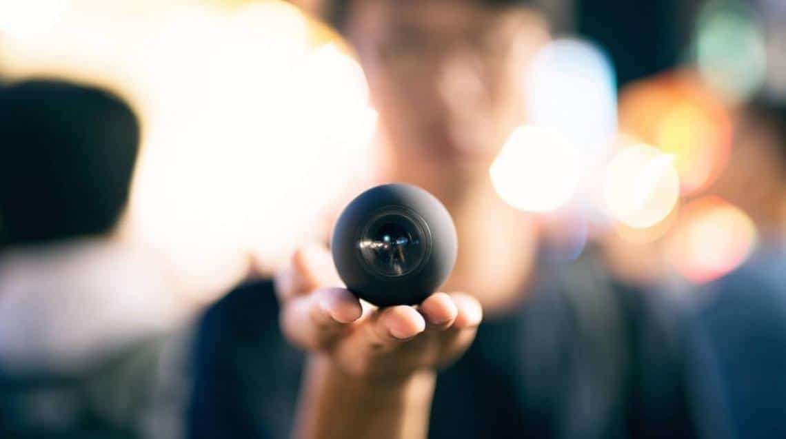 Luna caméra vidéo à 360 degrés 