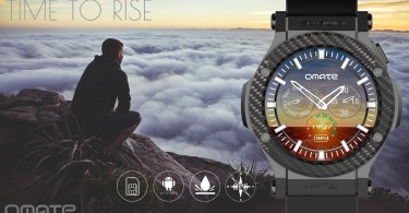 Omate Rise smartwatch circulaire Android 3G