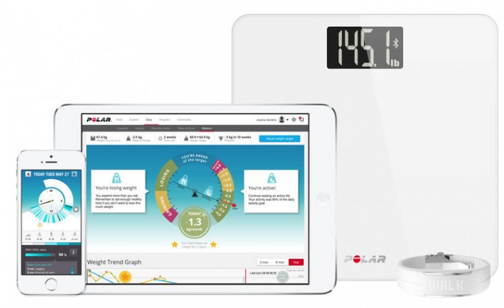 Polar scale balance connectée