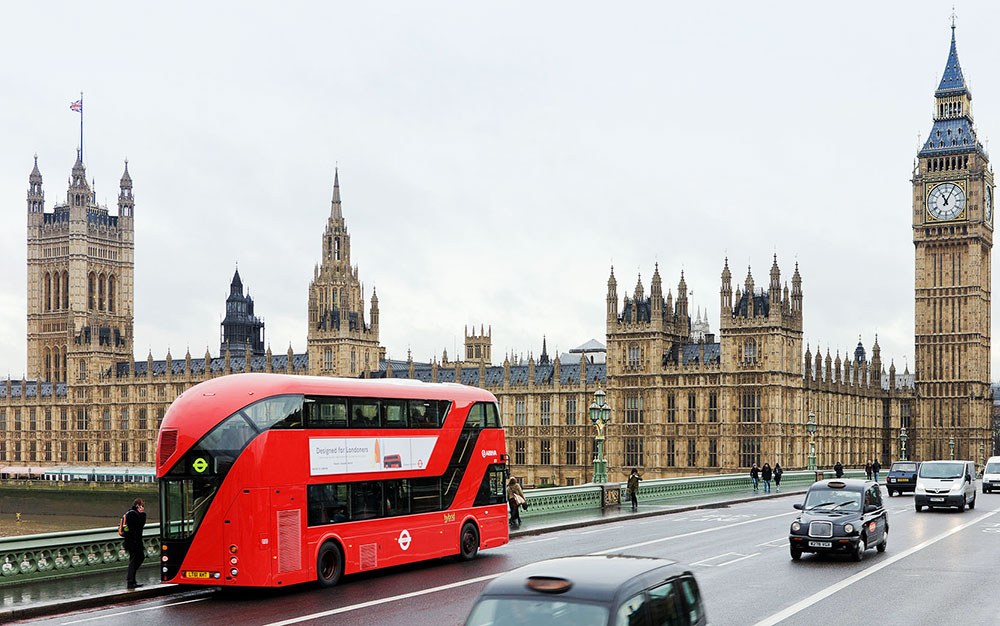 bus de Londres capteurs intelligents ido