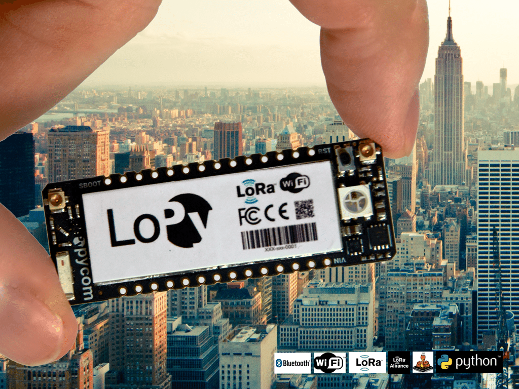 LoPy plateforme de développement LoRa WiFi Bluetooth