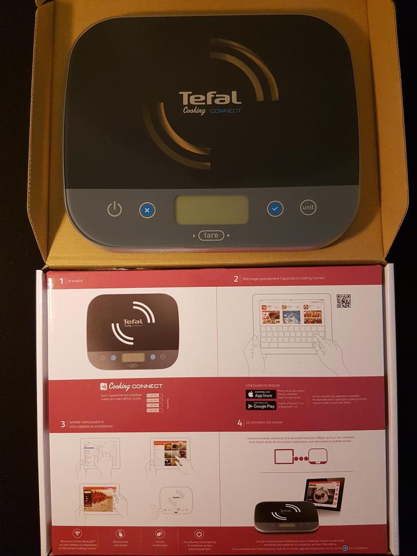 Tefal Cooking Connect - Une balance connectée très complète