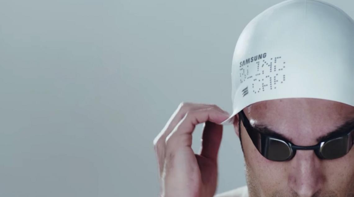 Blind Cap Samsung bonnet de natation aveugle
