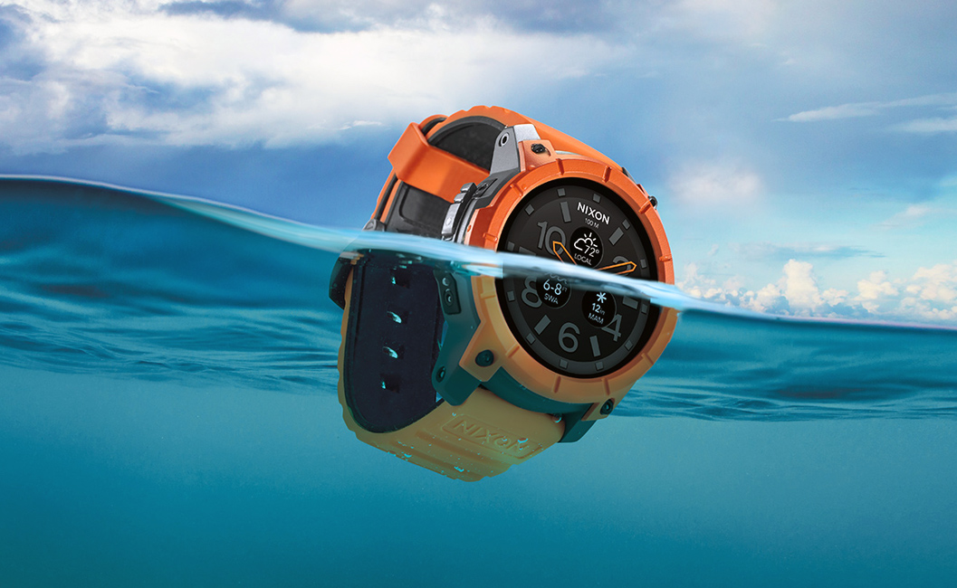 Nixon Mission smartwatch Android sports extremes