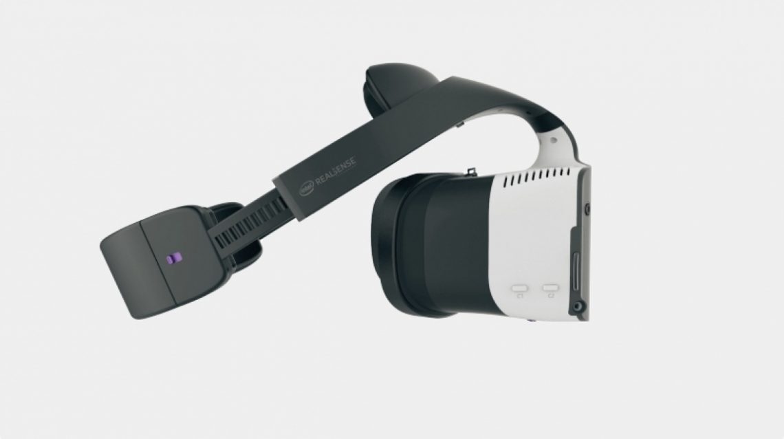 Alloy casque de réalité virtuelle d'Intel