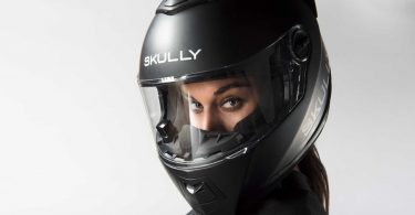 casque de moto en réalité augmentée Skully AR-1