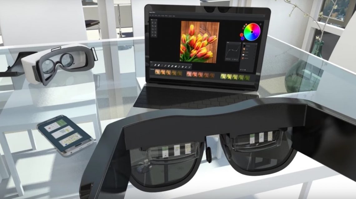 C-Labs Samsung lunettes AR VR Monitorless
