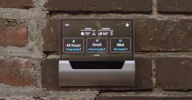 GLAS thermostat intelligent utilisant Cortana