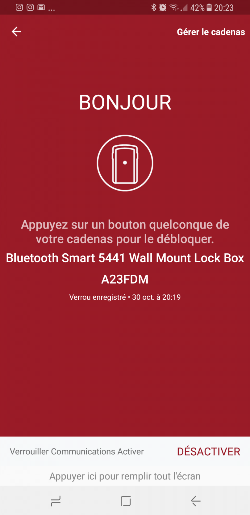 Avis Master Smart Lock - Test du coffre fort de clé connecté