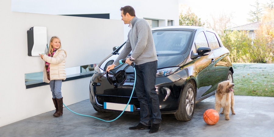 EVLink - Les bornes de recharge pour véhicules électriques de Schneider Electric