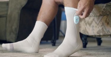 La chaussette Siren surveille la chaleur des pieds des diabétiques