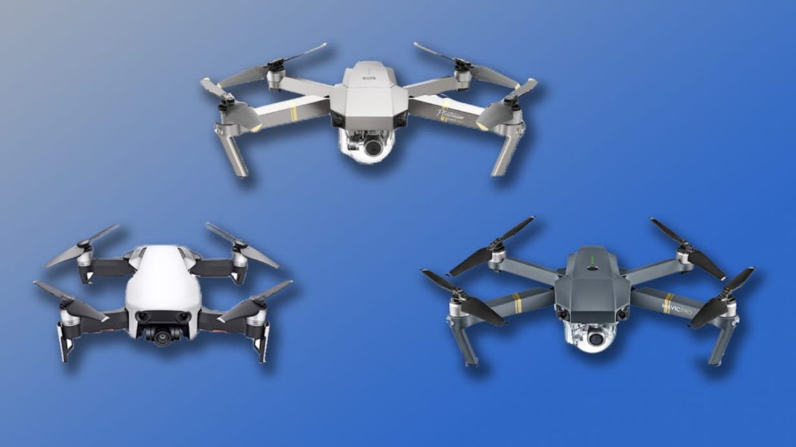 DJI Mavic Air vs DJI Mavic Pro vs DJI Mavic Pro Platinum