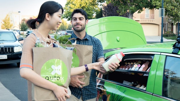 AutoX - Le service de livraison de courses autonome arrive en Californie