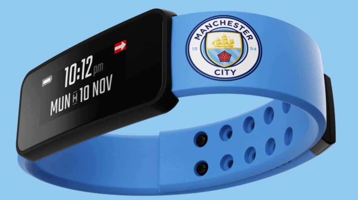 Fantom Smart Band un bracelet connecté pour les supporters de Manchester City