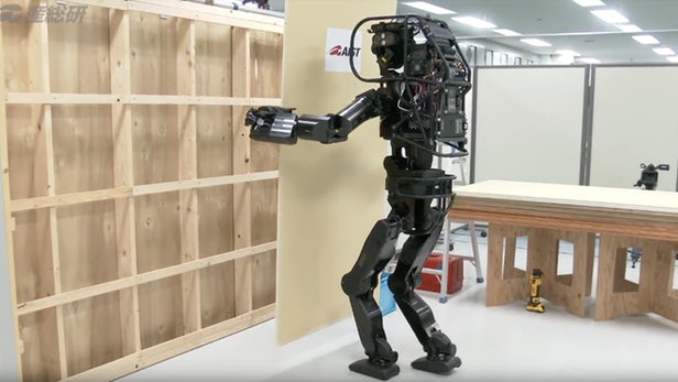HRP-5P – Les japonais dévoilent un tout nouveau robot de construction