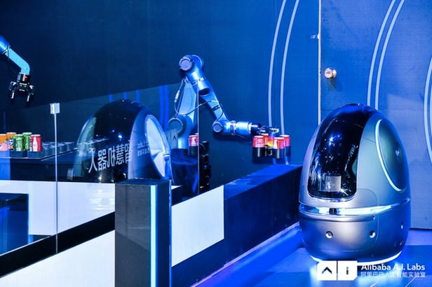 Le robot d'Alibaba va travailler dans les hôtels