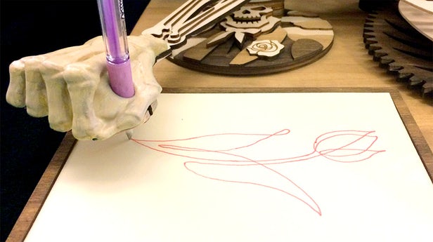 Drawmaton – La machine à dessiner inspirée par Da Vinci 1