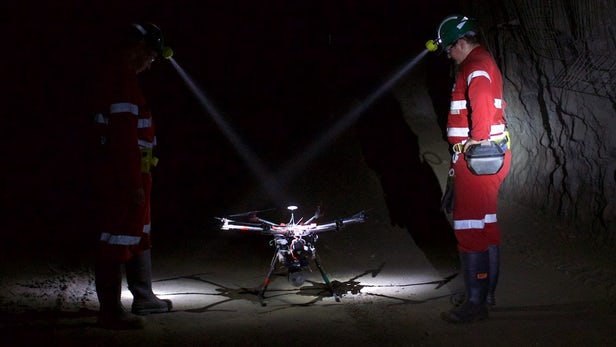 Hovermap – Des drones pour cartographier les grottes, les mines et les tunnels