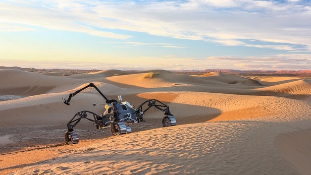 DFKI Robotics Innovation test trois robots autonomes martiens au Maroc