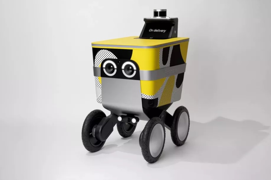 Serve - Le robot autonome Postmates qui vous livre vos sushis