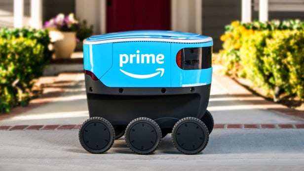 Scout – Amazon lance un service de livraison autonome utilisant des robots à six roues