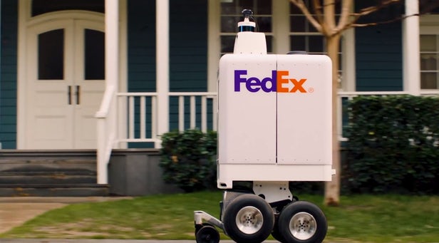 SameDay - FedEx lance un robot de livraison autonome 1