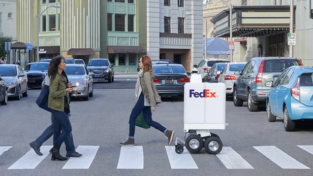 SameDay - FedEx lance un robot de livraison autonome