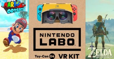 Le Kit Labo VR sera disponible pour Super Mario Odyssey et The Legend of Zelda