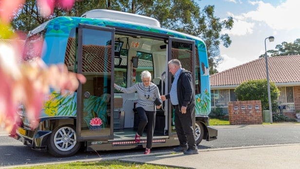 EasyMile EZ10 – La navette autonome arrive en Australie