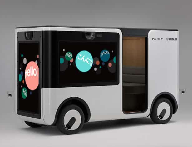 SC-1 Sociable Cart - Sony et Yamaha Motor s'associent pour concevoir un van destiné au divertissement