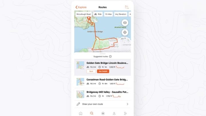 Strava Routes pourraient vous aider à trouver des endroits isolés pour courir et faire du vélo